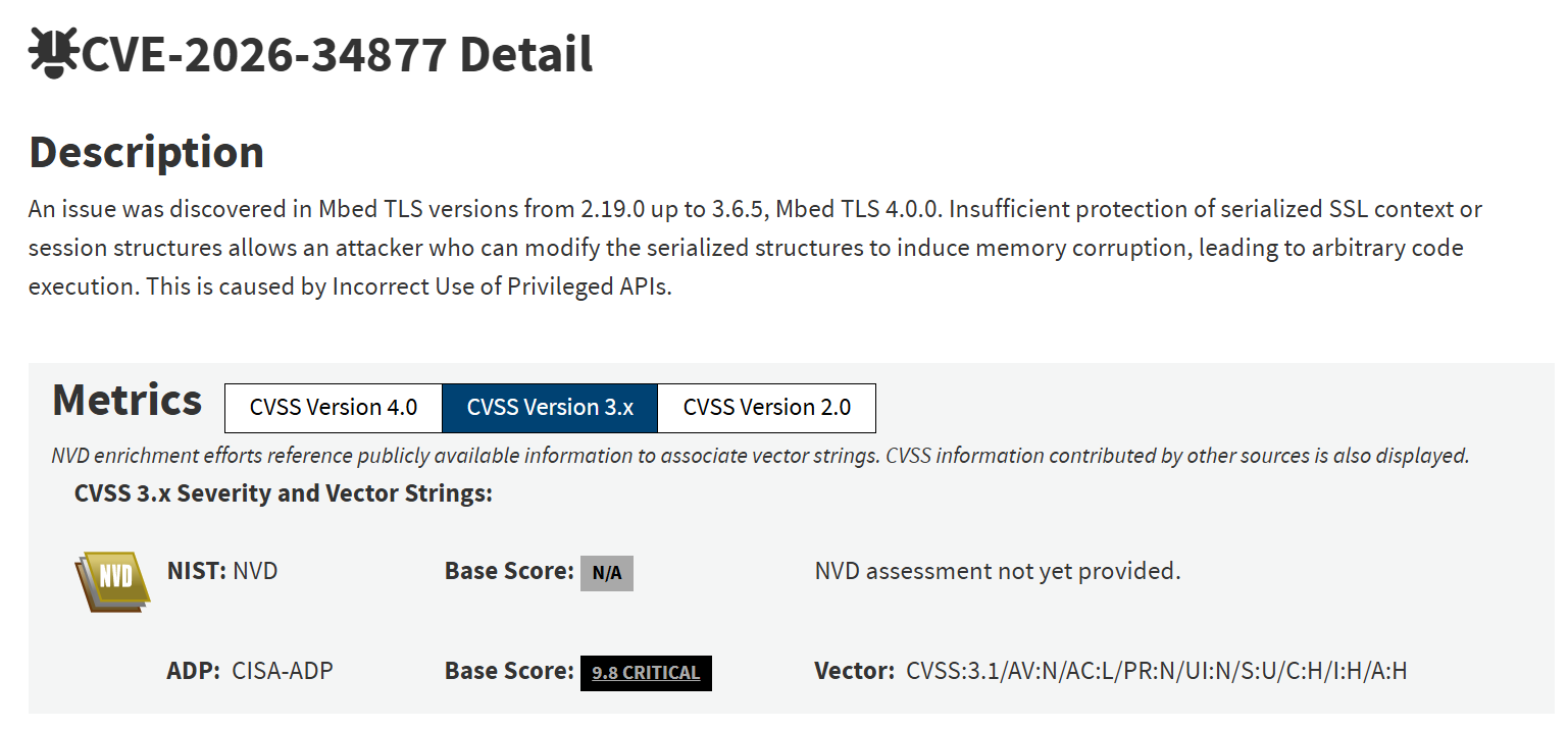 CVE-2026-34877 on NVD